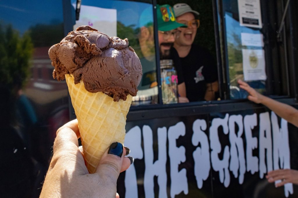 The Scream Craft Ice Cream  Old Fort NC