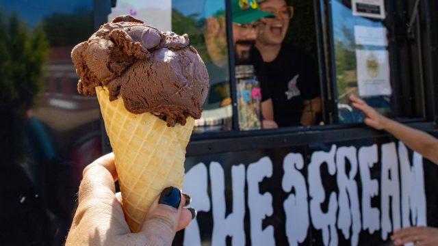 The Scream Craft Ice Cream Old Fort NC